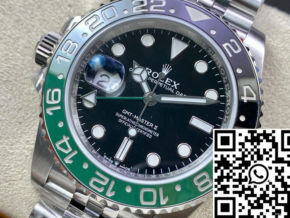M126720vtnr-0002 Rolex II Black Dial Factory Master GMT Clean 0927